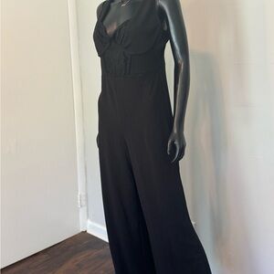 Fashion Nova Classic Black Jumpsuit